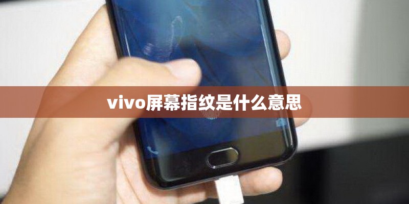 vivo屏幕指纹是什么意思 vivo屏幕指纹是什么意思