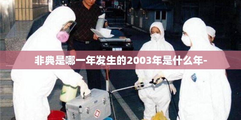 非典是哪一年发生的2003年是什么年-