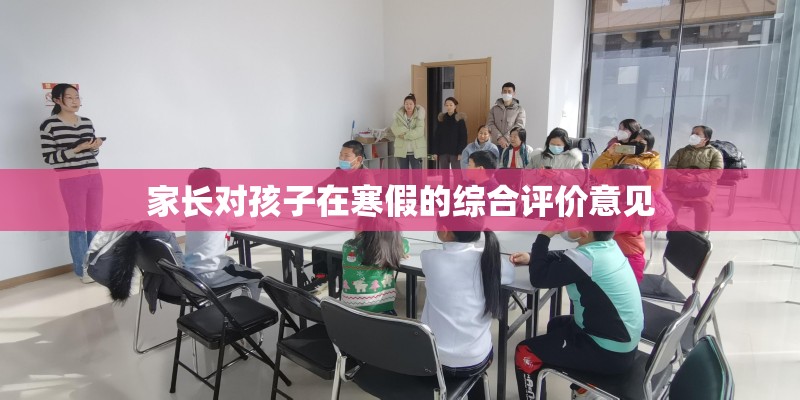 家长对孩子在寒假的综合评价意见