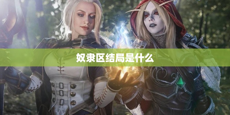 奴隶区结局是什么
