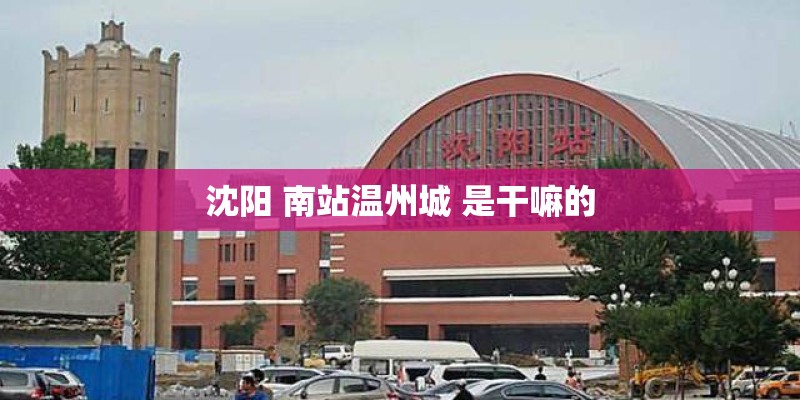 沈阳 南站温州城 是干嘛的