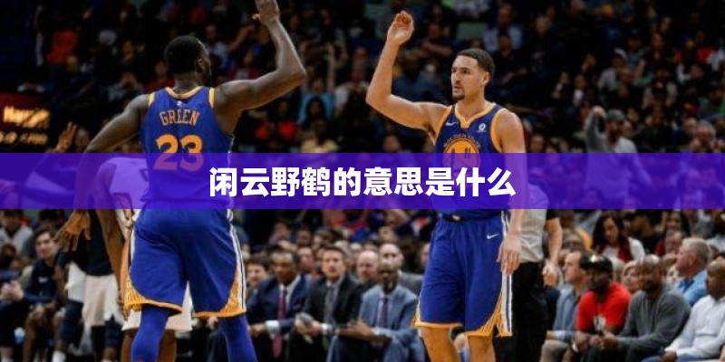 闲云野鹤的意思是什么