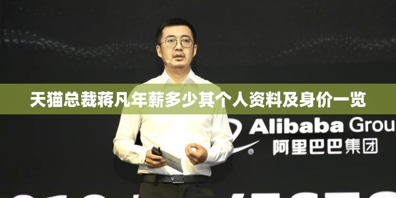 天猫总裁蒋凡年薪多少其个人资料及身价一览 天猫总裁蒋凡年薪多少其个人资料及身价一览