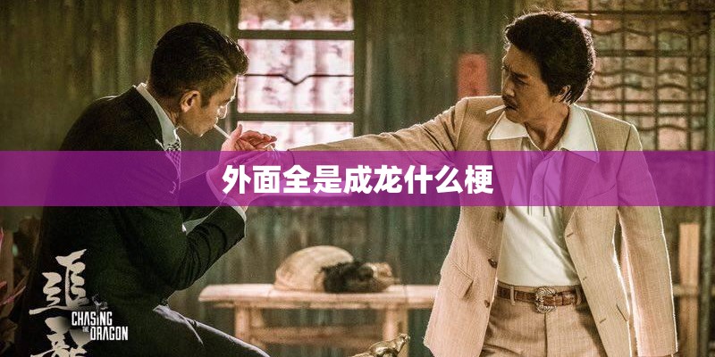 外面全是成龙什么梗