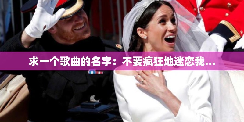 求一个歌曲的名字:不要疯狂地迷恋我… 求一个歌曲的名字:不要疯狂地迷恋我…