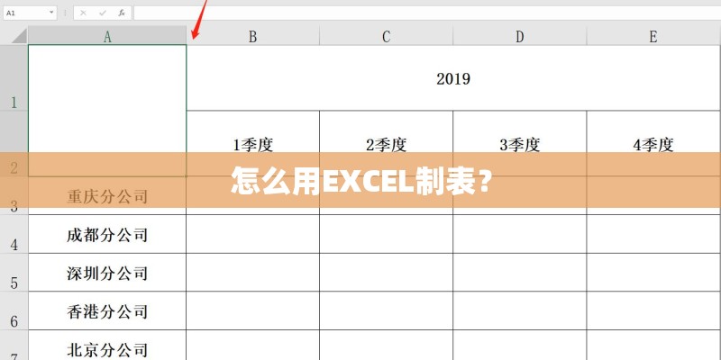 怎么用EXCEL制表？