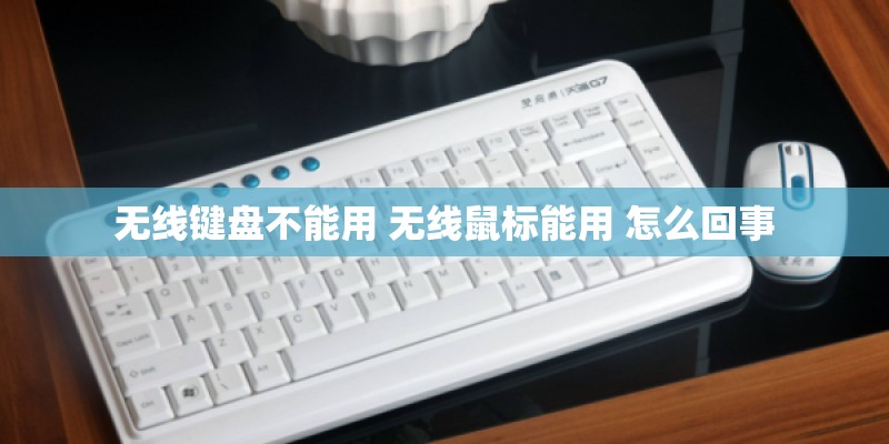 无线键盘不能用 无线鼠标能用 怎么回事