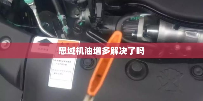 思域机油增多解决了吗