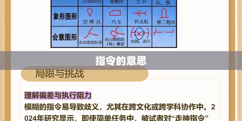 指令的意思