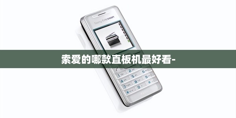 索爱的哪款直板机最好看-
