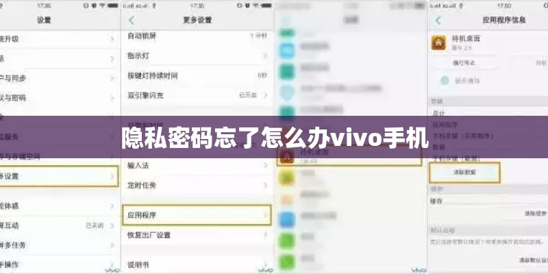 隐私密码忘了怎么办vivo手机 隐私密码忘了怎么办vivo手机
