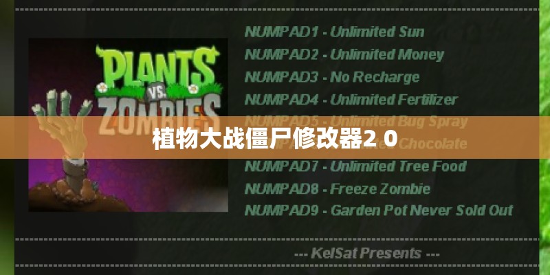 植物大战僵尸修改器2 0