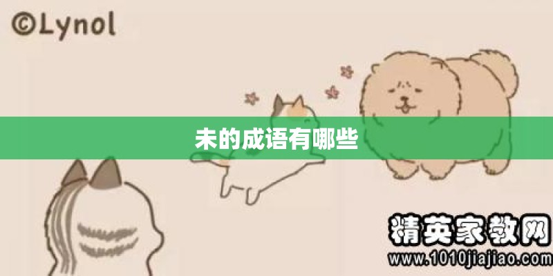 未的成语有哪些