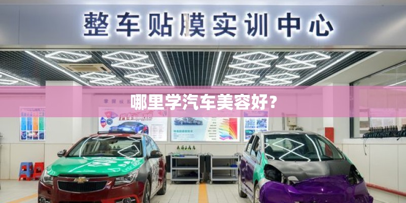 哪里学汽车美容好？