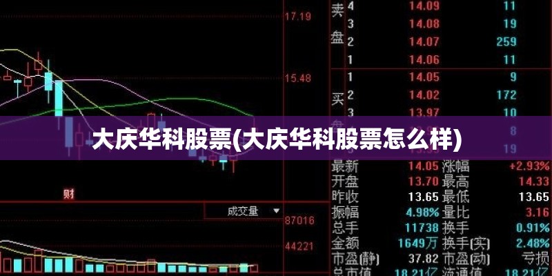 大庆华科股票(大庆华科股票怎么样)