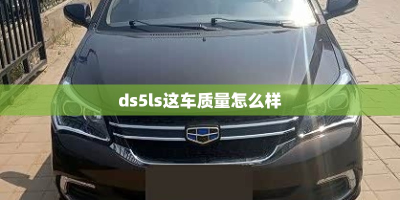 ds5ls这车质量怎么样