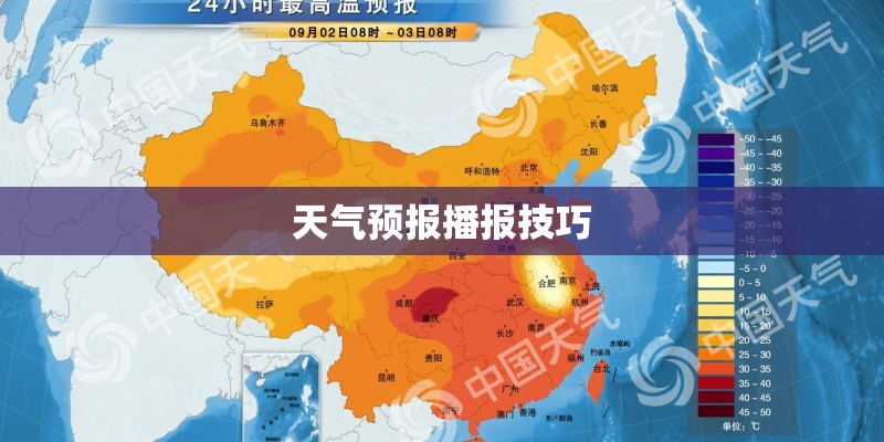 天气预报播报技巧