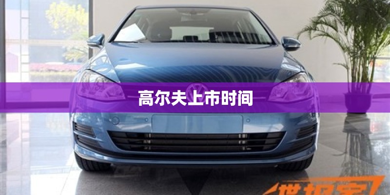 高尔夫上市时间