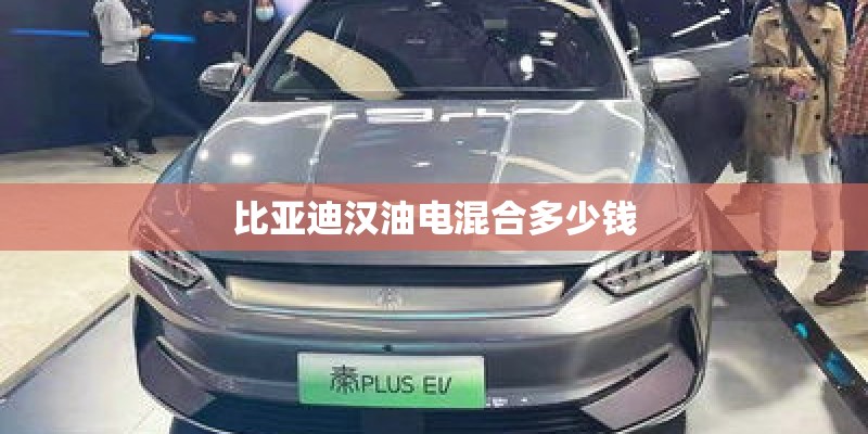 比亚迪汉油电混合多少钱