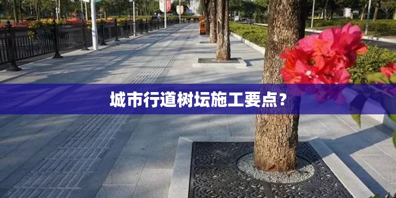 城市行道树坛施工要点? 城市行道树坛施工要点?