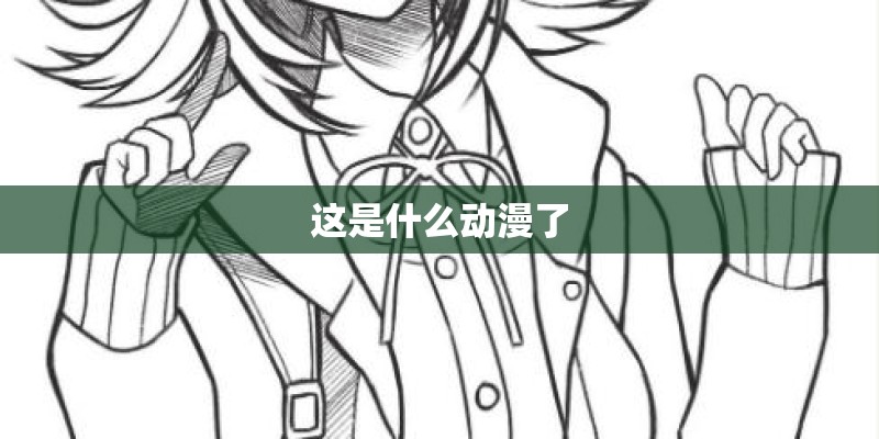这是什么动漫了